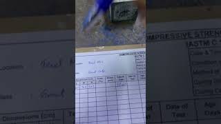 Sampling and Testing Grout for Masonry as per ASTM C 1019