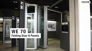 TOSTEM WE 70 Series | FOLDING DOOR