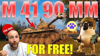 Get This Tank for FREE with Million Pugs Collaboration: LEKPZ M 41 90 MM in World of Tanks!