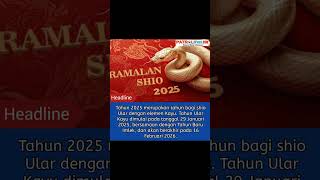 https://patrolipost.com/inilah-shio-yang-beruntung-di-tahun-ular-kayu-2025/ #2025 #ular #kayu