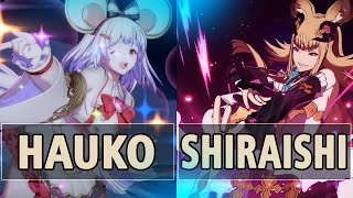 GBVSR:🔥Hauko (Vikala) Vs Shiraishi (Metera)🔥| High Level Gameplay.