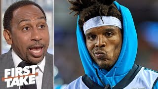Stephen A. has low expectations for Cam Newton and the Panthers | First Take