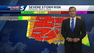 Monday May 6, 2024 FORECAST: Severe storm outbreak