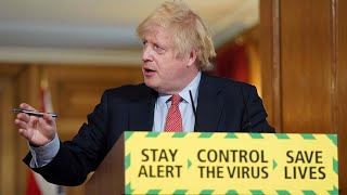 Watch again: Boris Johnson holds daily Covid-19 briefing and announces easing of some restrictions