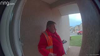 Aberdeenshire angry postman