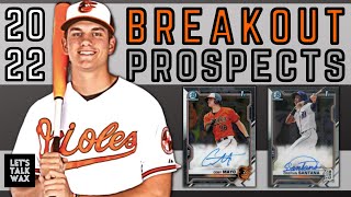 2022 MiLB Breakout Prospects | Bowman Chrome Baseball Cards | Future Top 100 Prospects | Prospecting