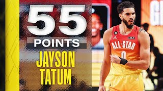 Jayson Tatum's RECORD-SETTING 2023 #NBAAllStar Performance - 55 PTS🔥