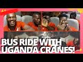 BUS RIDE WITH THE UGANDA CRANES AFTER THEIR WORLD CUP WIN AGAINST RWANDA.