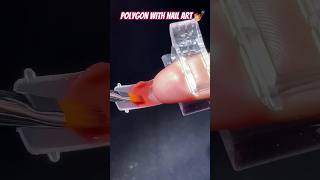 😍👌🏼💯 #polygel #shortvideo  extension poly gel extension #viralvideo #nailart #art #vr#art #artist