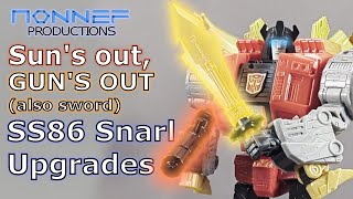 Transformers SS86 Snarl - Nonnef Upgrade Kit Instructions