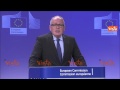 BRUXELLES TIMMERMANS COMMISSIONE UE PREPARA STRATEGIA INTERNA PER SICUREZZA