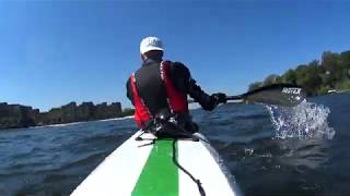 Surfing with Nelo Viper 46 ski - June 19, 2020