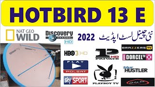 Hotbird 13e Dish Set & Channel List 2022 | Dish Info