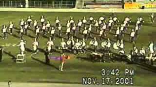 2001 GHS Marching Band / GDL Spanish Fantasy Drum Solo @ State