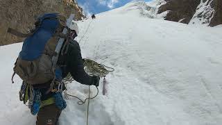 Attempting Huarapasca 5,420m (17,757') in la Cordillera Blanca, Peru