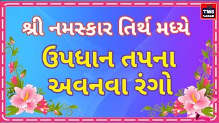 શ્રી નમસ્કાર તિર્થ મધ્યે ઐતિહાસિક ઉપધાન તપ તપશ્વીઓના મુખે ઇન્ટરવ્યૂ ના અવનવા રંગો