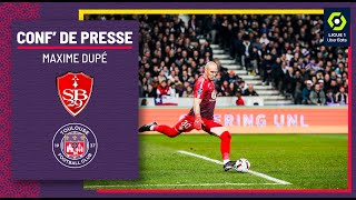 #SB29TFC "Avoir une fin de saison excitante à jouer" Maxime Dupé avant Brest/TéFéCé