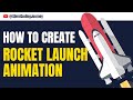 This Awesome Rocket Launch Css Animation Effects Is So Cool!