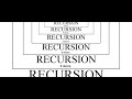 How to reverse a string recursively.