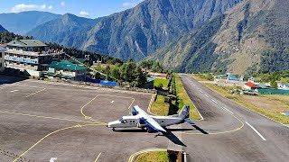 Lukla Airport - Takeoffs and Landing view 2025 | Most dangerous airport in the world, Lukla Nepal