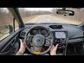 2022 Subaru Forester Wilderness - POV Test Drive (Binaural Audio)