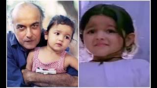 Rare Alia Bhatt Young childhood youth baby Mahesh Exclusive