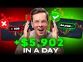 Beginner's Guide: Turning $50 into $5,902 in 10 Min | BINARY OPTIONS TRADING | TRADING STRATEGIES