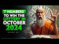 7 LUCKY NUMBERS to WIN the LOTTERY & Become WEALTHY in October 2024 | Buddhist Teachings