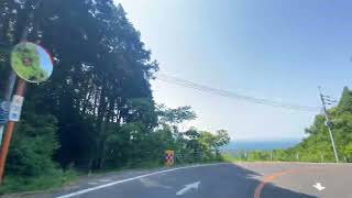 ホンダビートで走る山道は楽しい！ (^^ 佐賀県　唐津市　鏡山駐車場から鳥居までの下り