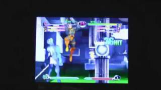 Evo2K9 MvC2 PS3 glitch checking(7/19/09)