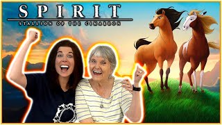 MOVIE REACTIONS!! SPIRIT: The Stallion of the Cimarron | First Time Watching!! 🐴