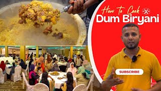 Dum Biryani by Firnas Ceylon Chef | Sri Lankan Wedding style