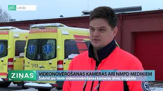 ReTV: NMPD mediķiem, iespējams, pie apģērba piestiprinās kameras