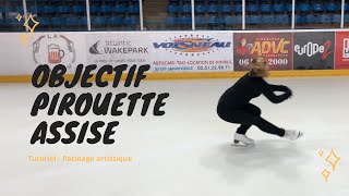 Objectif pirouette assise