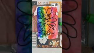 Turkey Marker Prints #turkeycraft #thanksgivingcraft #turkeyart #thanksgivingart #elementaryart