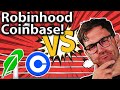 Robinhood Vs. Coinbase: BEST For Crypto? Know THIS!! 🤓