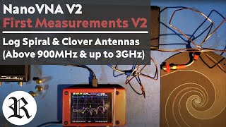 NanoVNA V2 First Measurements (900MHz to 3GHz)