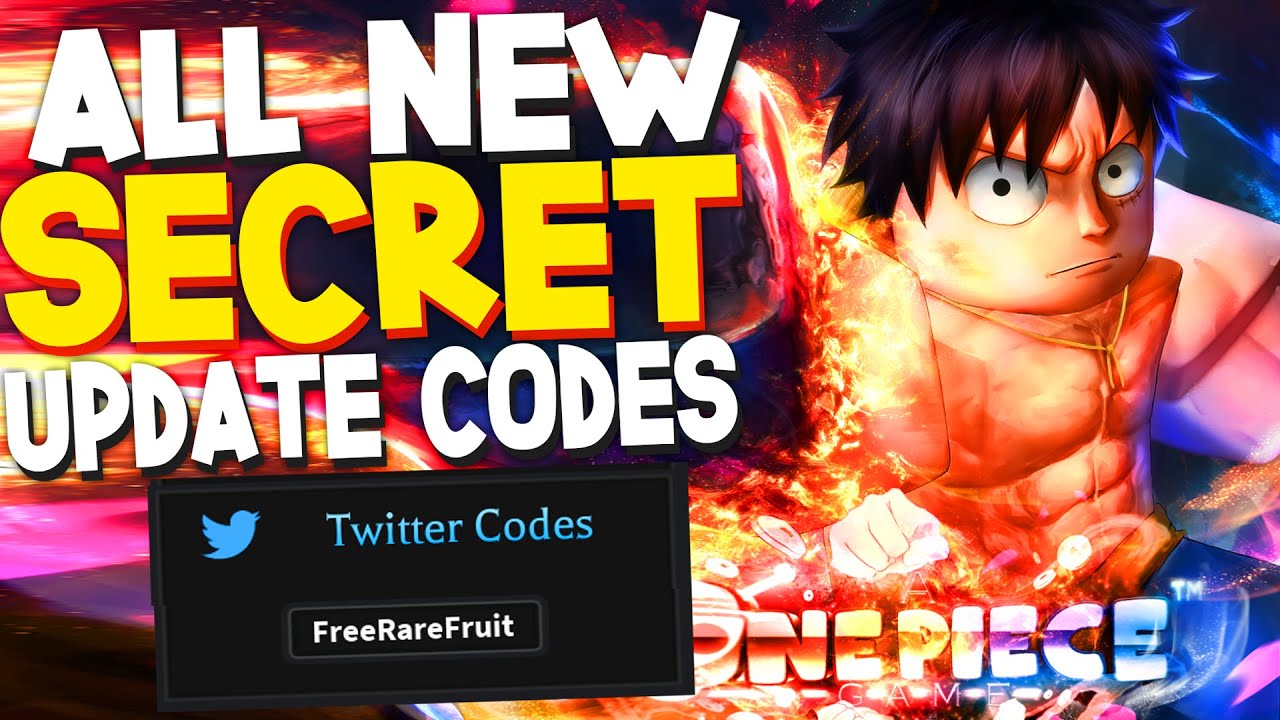 ALL NEW *SECRET* FINAL BOOST UPDATE CODES In A ONE PIECE GAME CODES ...