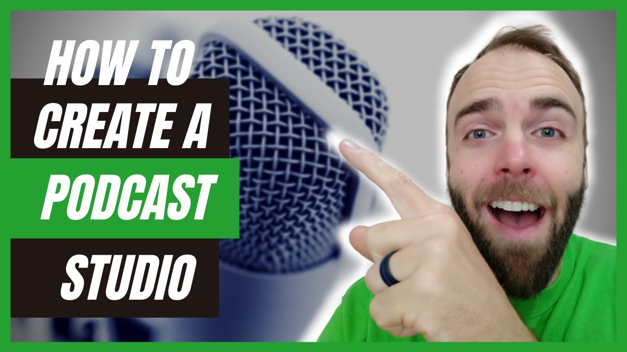 How To Create A Podcast Studio - YouTube