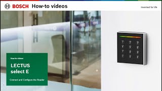 Lectus Select E - How To Technical Video