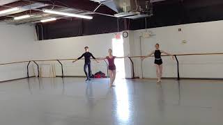 Ballet Pirouette Combo