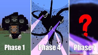 All Stages of the Wither Storm in Minecraft!!!