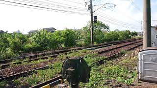 「ことでん」1200形走行シーン(仏生山駅近く)