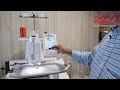 baby lock capella single needle commercial embroidery machine overview