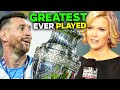 American Media Reaction On Messi Greatness || First player to won 45 titles in History