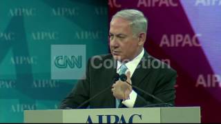 AIPAC:ISRAELI PM NETANYAHU-PEACE IS ASPIRATION