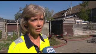 Buurtbewoners na brand Heerhugowaard: \