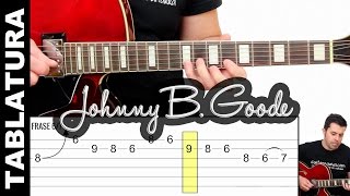 Tutorial Johnny B Goode Tablatura para guitarra diferentes velocidades