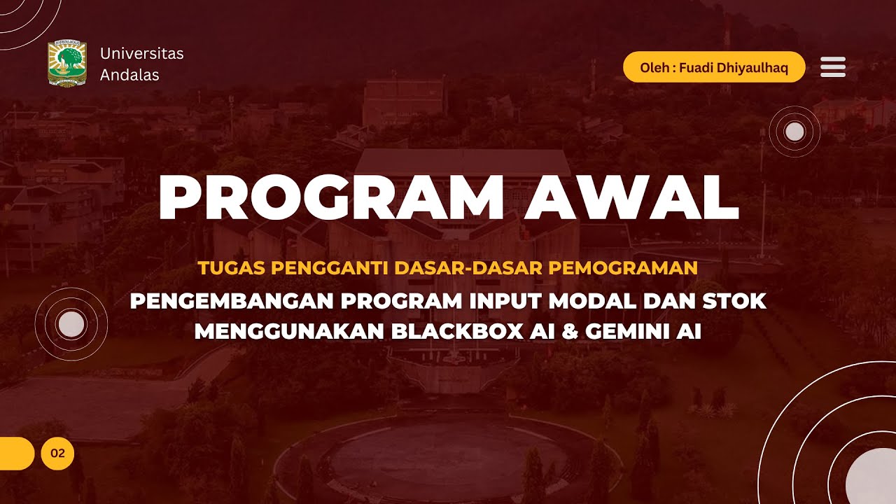1 4 Penjelasan Program Awal Youtube