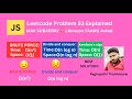 Leetcode 53: Maximum Subarray FULL EXPLANATION + Code (JavaScript DSA Guide)🔥